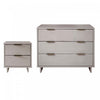 Ensemble de commode moderne Granville 2 pieces en gris clair