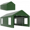 Outsunny Abri D'auto, Garage Portable 12 X 20 Pi, Vert Fonce