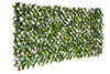 Treillis de saule extensible avec feuilles de laurier - 40 po x 80 po