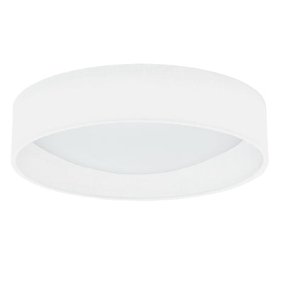 Dainolite Cfled Flush Mount 15" Ivory Shade Lamp|Plafonnier affleuré Cfled de Dainolite de 15 po avec abat-jour ivoire