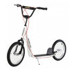Trottinette Pour Les Jeunes, Ados Avec 16'' Roue Gonflable Freins Doubles Pour\n5 Ans Et Plus Blanc