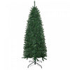 HOMCOM Arbre de Noel artificiel 6pi, arbre de Noel avec 583 branches, vert