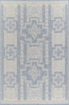 Tapis Transitionnel Nyra 8'0\" x 10'0\" en Bleu