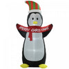 Homcom Pingouin Gonflable De Noel