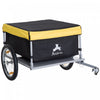 Remorque Pour Bicyclette, Remorque De Chargement Pour Bicyclette, Chariot De Jardin Utilitaire, Porte-outils Avec Couvercle Amovible