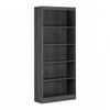 Bibliothèque Axess à 5 tablettes - chêne gris