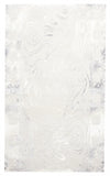 Tapis Contemporain/Moderne Echo 5'0\" x 8'0\" en Gris
