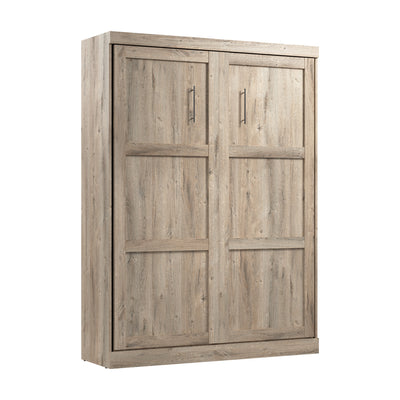 Bestar Pur Queen Murphy 65-Inch Wall Bed - Rustic Brown|Grand lit escamotable mural Pur de Bestar de 65 po - brun rustique