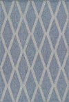 Tapis Transitionnel Cypress 5'3\" x 7'0\" en Bleu