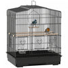 Cage A Oiseaux 23\" Avec Accessoires, Poignee, Plateau