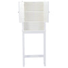 Armoire décorative de rangement Signa V - blanche