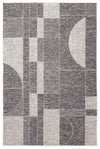 Carpette Bodhi grise - 5 pi 0 po x 8 pi 0 po