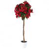 Arbre poinsettia rouge de 47 po