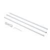 Outsunny Poteau De Support D'ombrage De Voile De Soleil Support Reglable En Hauteur