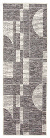 Carpette Bodhi grise - 2 pi 8 po x 8 pi 2 po