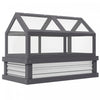 Outsunny Serre en Polycarbonate, Jardiniere Surelevee avec Serre