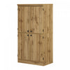 Armoire décorative Morgan à 4 portes - chêne nordique
