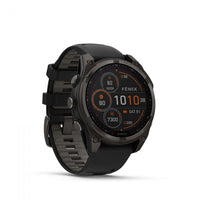 Montre Connectee Garmin Fēnix 8 Solar Sapphire 47mm - Gps, Boussole, Gyroscope Et Altimetre Barometr