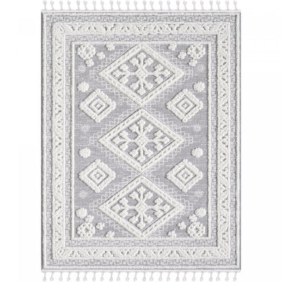 Quinto Westerner Shag Area Rug - 6'3" x 9'|Carpette à poil long Quinto Westerner - 6 pi 3 po x 9 pi