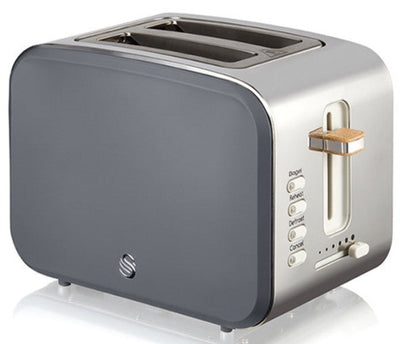 Salton Swan Nordic 2-Slice Toaster - ST14610GRYN|Grille-pain Swan à 2 tranches de style nordique - ST14610GRYN