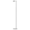 Lampe à pied Fia de Dainolite avec fini chromé satiné et 1 ampoule à DEL