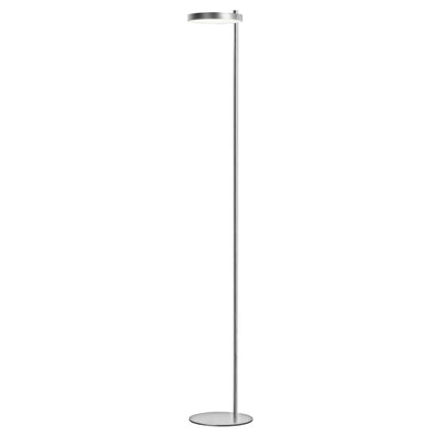 Dainolite Fia 1 Light LED Floor Lamp Satin Chrome|Lampe à pied Fia de Dainolite avec fini chromé satiné et 1 ampoule à DEL