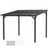 Outsunny Pergola 10' X 10', Upf 50+ & Gazebo Polycarbonate Impermeable