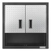 Armoire murale GearBox à portes 3/4 de Gladiator - bande de roulement argentée