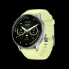 Montre intelligente Garmin Venu 4 45 mm Argent Citron Vibrant - Suivi d'affichage, Ecran AMOLED, GPS multi-bande, Coach Garmin, Personnalisation, Splits multi-sport