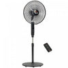 Homcom Ventilateur Sur Pied Avec 3 Modes Et 3 Vitesses