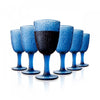 Ensemble De 6 Verres A Vin Arimi Davor Bleu Marine