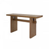 Console de style maison de campagne Emma 150 cm pour entrée - brun antique