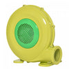Outsunny Depoussierant Puissant Electrique Bombe D'air Comprime Souffleur Electrique Pompe A Air Electrique Compact Portable Pour Maison Gonflable Chateau Gonflable Piscine Pneumatique Jaune Vert