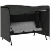 Outsunny Housse de Balancelle 3 Places, 81\" x 49\" x 65\", Gris Fonce