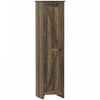 HOMCOM Garde-manger de cuisine 67 po, armoire de rangement, marron