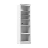 Organisateur de garde-robe Versatile de Bestar de 25 po (L) - blanc