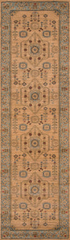 Tapis Traditionnel Lynda 2'3\" x 7'6\" en Ivoire