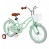 Prorider 16\" Enfants Velo Tout-petit Velo Reglable Avec Roue D'entrainement Pour 4-7 Ans Fille Vert