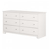Vito Commode 6 Tiroirs - Blanc Solide