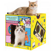 Maison a Gratter en Carton 2 en 1 avec Catnip