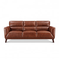 Hydeline Jake Sofa en cuir – Brun