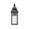 Applique Murale D’exterieur A 1 lampe Madrid De 17,5 po, Noire