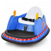 Costway 12v Vehicule 360¡a Spin Race Toy Kids Ride Sur La Voiture Pare-chocs Avec Telecommande Bleue