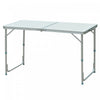 Table de camping reception pliante portable pique-nique buffet en aluminium