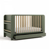 Graco Read with Me Convertible Lit de bebe avec tiroir - Olive avec bois clair