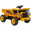 Qaba Tracteur A Conduire Pour Enfants, Avec Benne Basculante Electrique