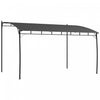 Outsunny Pergola Avec Auvent Uv30+, Pergola Gazebo En Acier, Gris Fonce