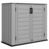 Outsunny Armoire de Rangement Exterieure 940 L, Etanche, Gris