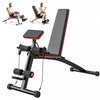 Soozier Banc de musculation pliable et reglable pour halteres