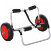 Chariot De Kayak Soozier 198lbs, Remorque De Transport De Porte-kayak Pliable, Argent